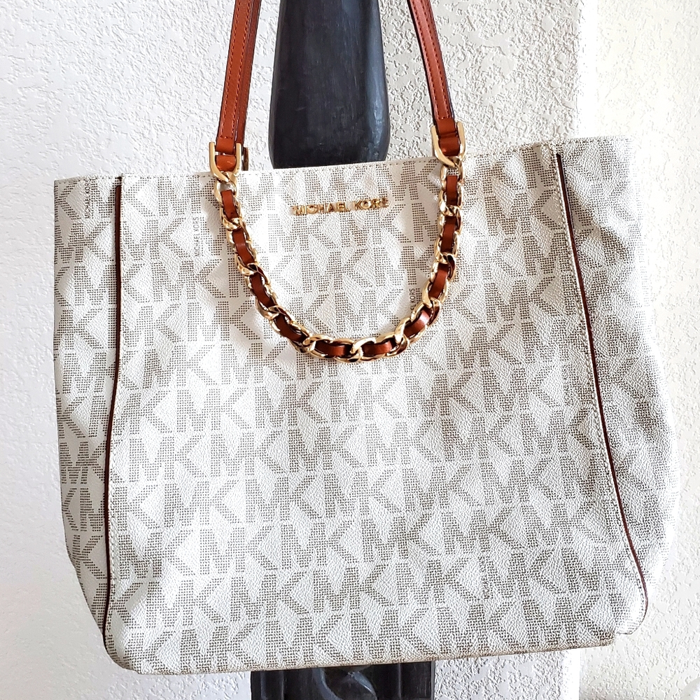 Michael Kors Large Vanilla Tote